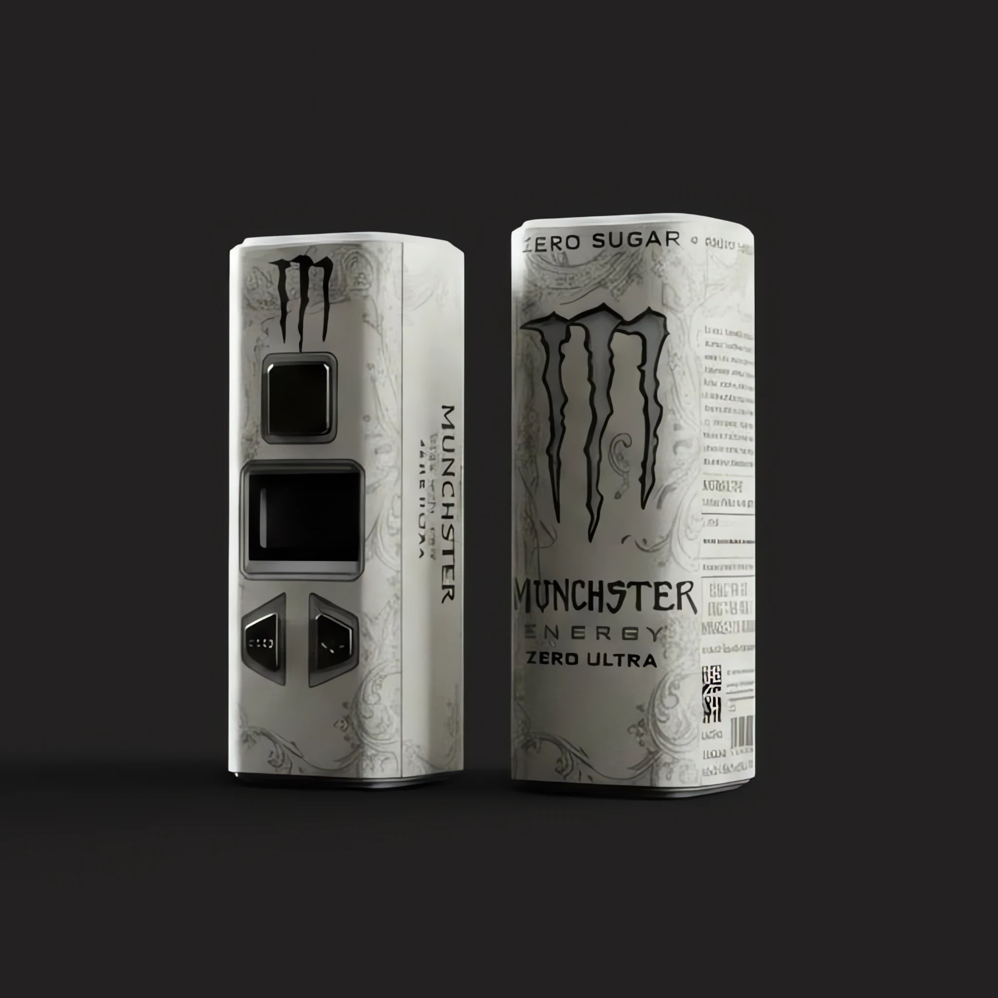 MONSTER WHITE - 510 Battery – view 2
